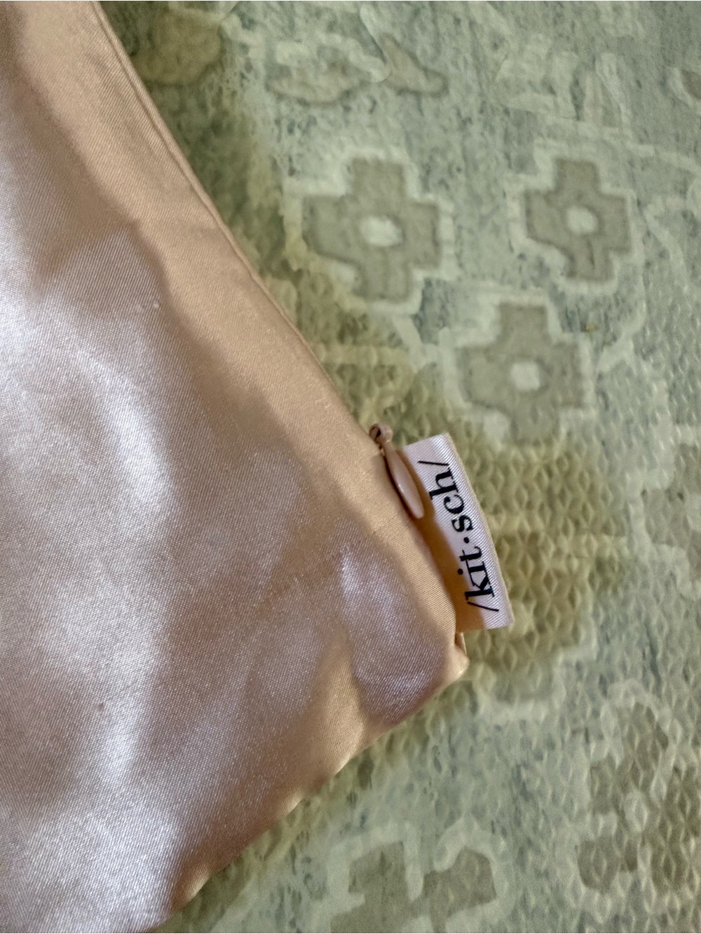 Kitsch Satin Pillowcase - Champagne Beige